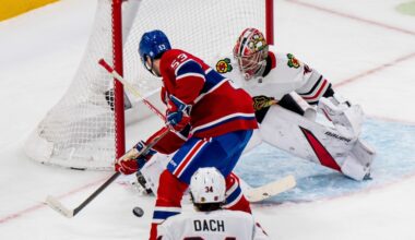 Chicago Blackhawks lose to Montreal Canadiens 4-1