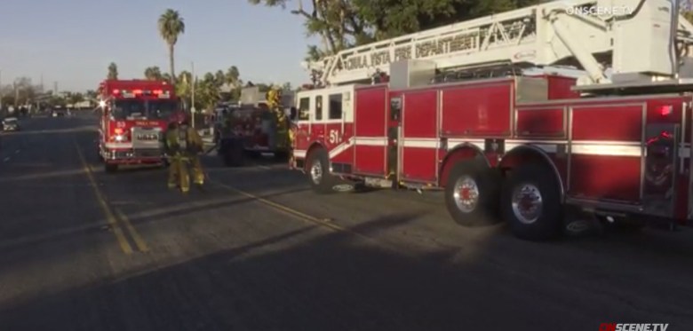 South Bay House Fire Garage