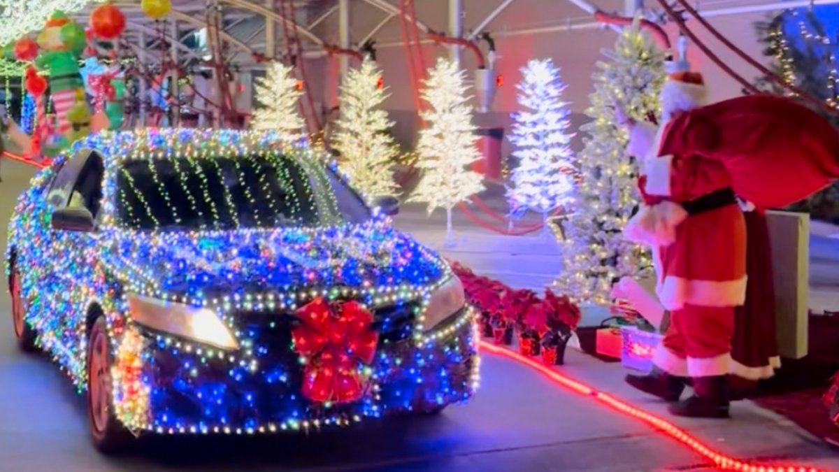 The Christmas Car Wash brings the fa, la, lather to Lakewood this season – NBC Los Angeles