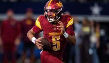 Commanders' Jayden Daniels dominates Vikings in return