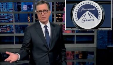 Stephen Colbert argues Paramount's $108B bid for Warner Bros proves they can save 'The Late Show'