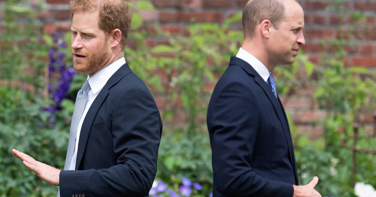 William and Harry’s Royal Rumble Draws in Their Children