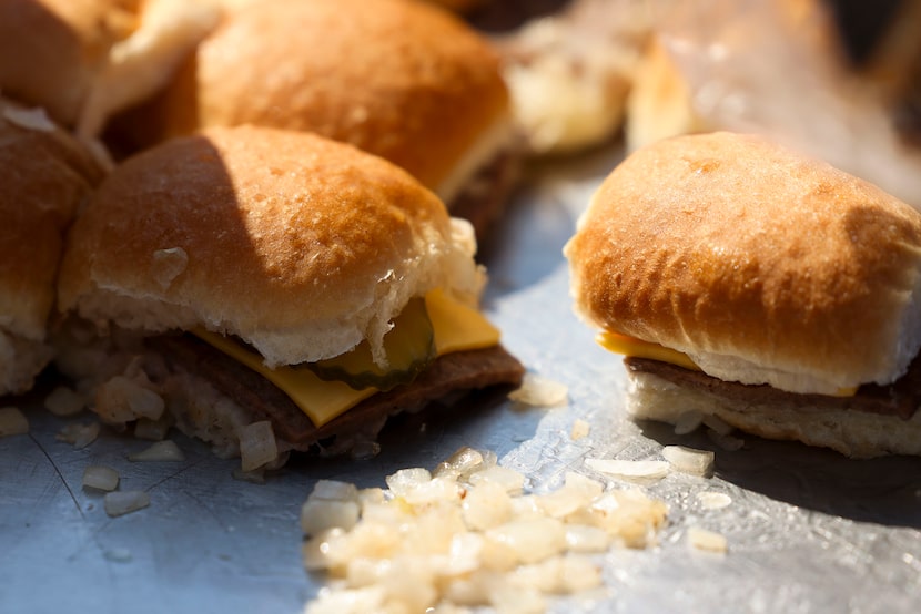 White Castle sliders are small. Better order a few.