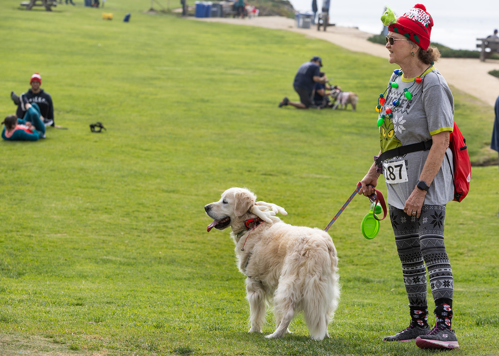 Michelle Harris and Nebo (Jon Clark)