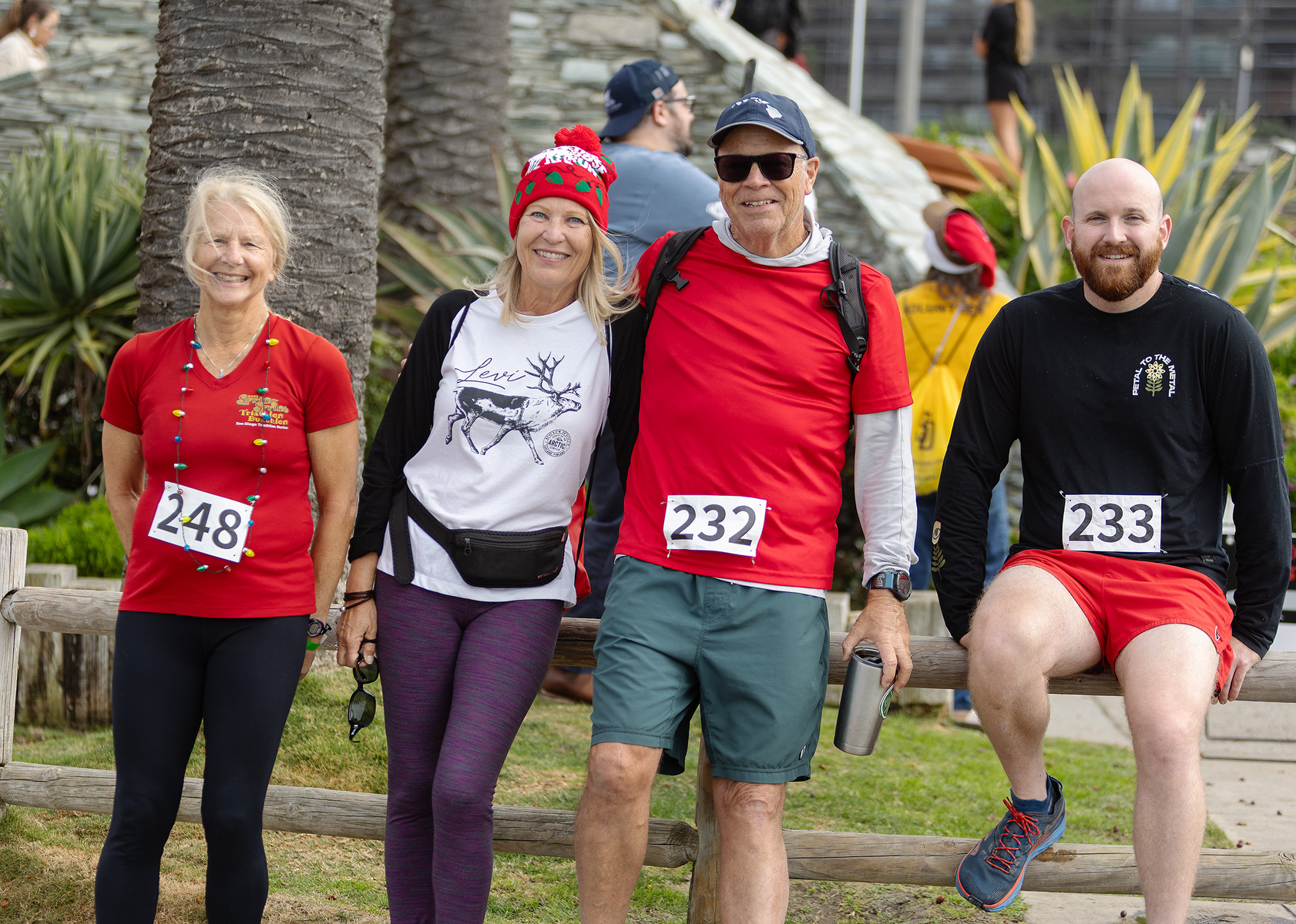 Elaine Hill, Leena Lord, Rich Marshall, Ian Marshall (Jon Clark)