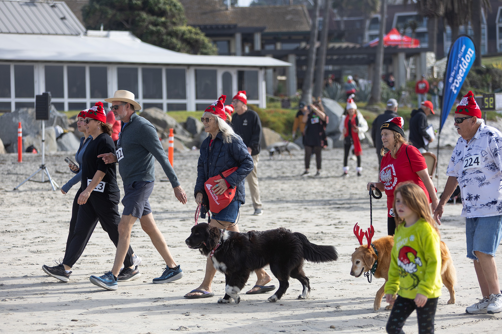 The 2025 Red Nose Run at Del Mar Beach (Jon...
