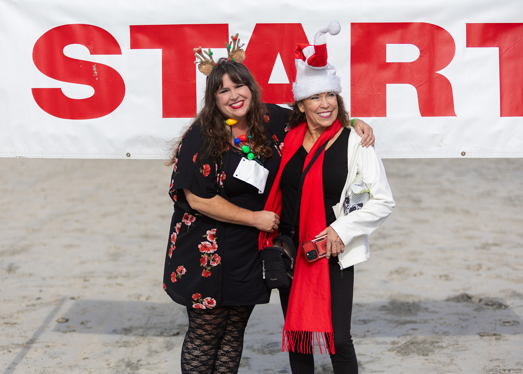 Dominique Valentino opens the race with the National Anthem and...