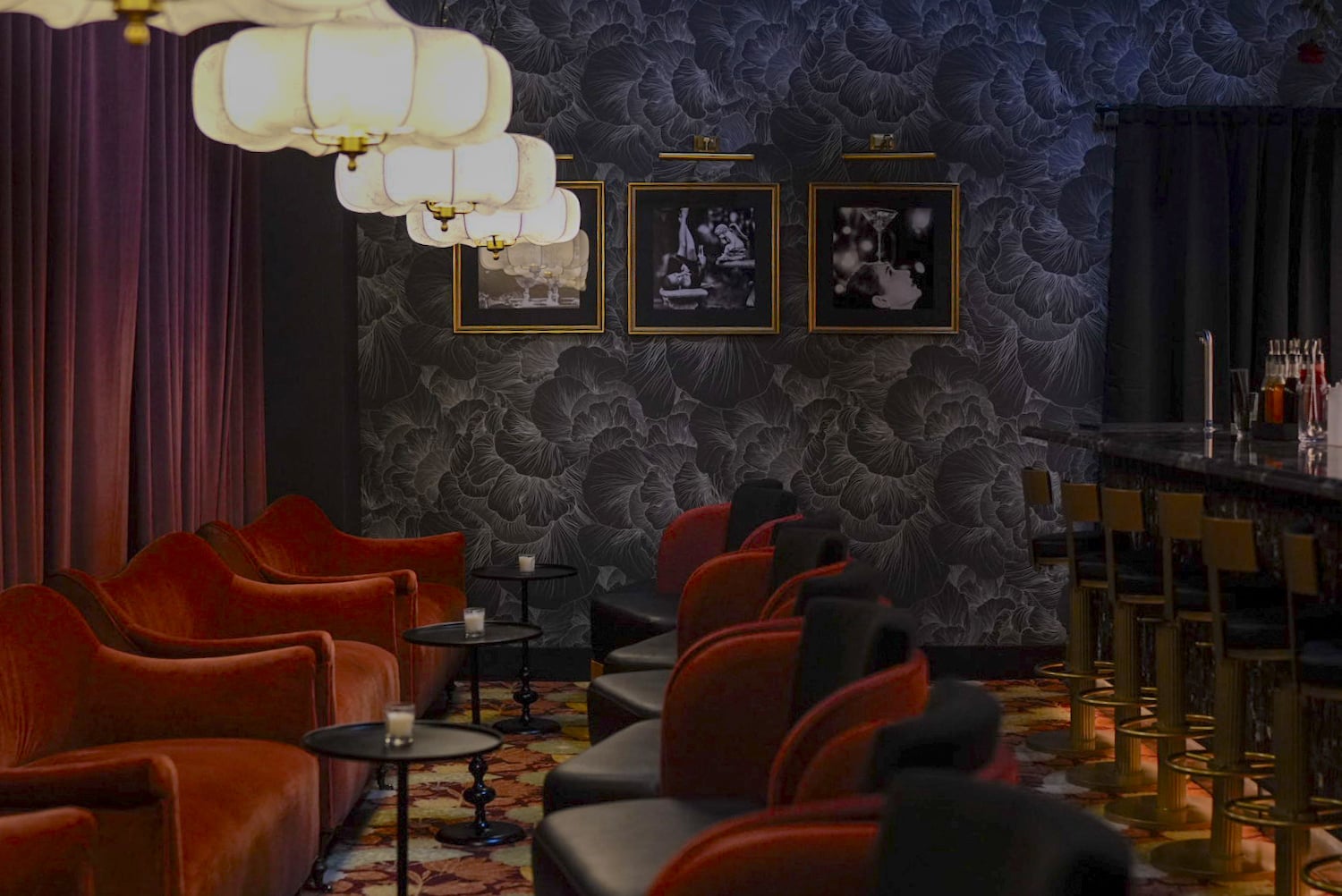 Interior of new San Diego cocktail bar Carlo inside Mission Hills restaurant Cardellino in Mission Hills