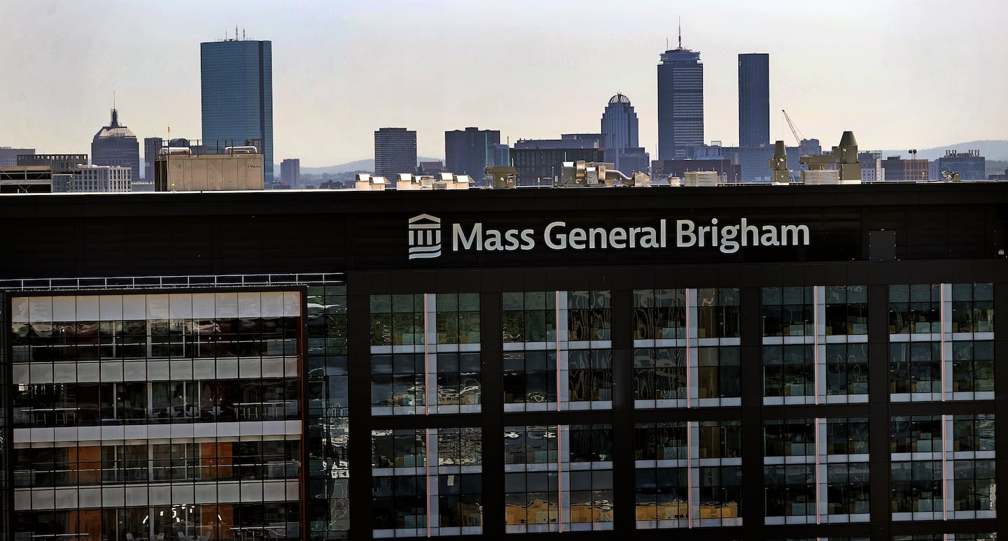 The Mass General Brigham corporate office in Somerville.