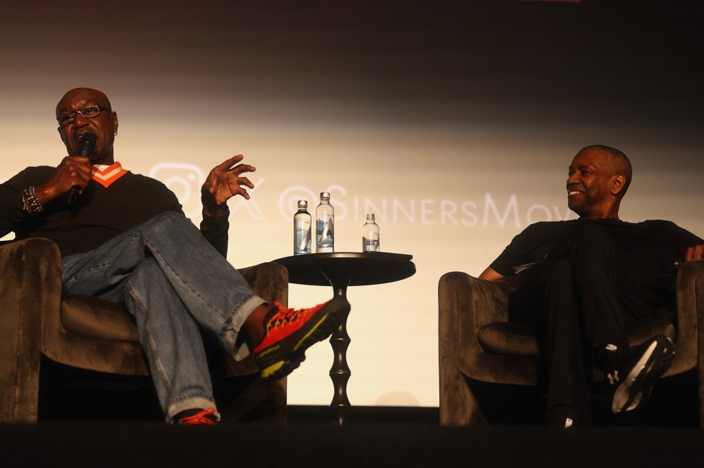 Delroy Lindo and Denzel Washington 'Sinners' Interview