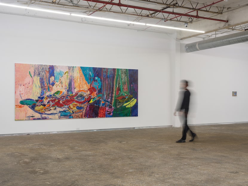 Installation view of Pam Evelyn's "Medusa" (2024). 