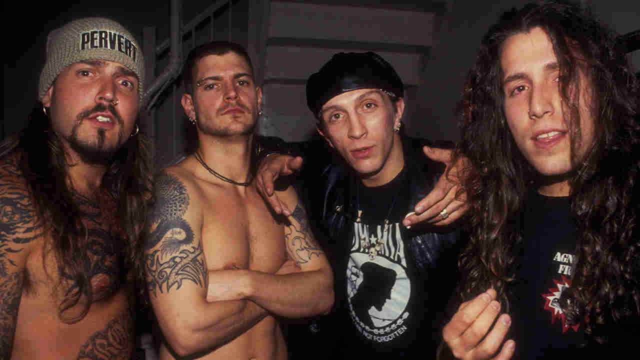 Biohazard posing for a photograph in 1993