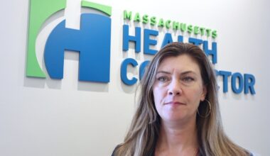 Massachusetts Health Connector Executive Director Audrey Morse Gasteier posed for a portrait in the state health insurance marketplace's office in Boston on July 2.