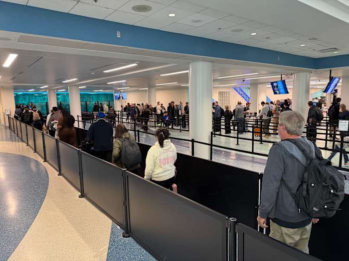 Post-holiday rush in full swing at JAX as families return home