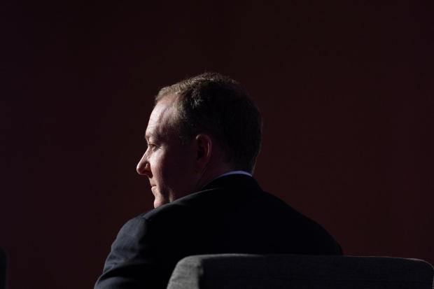 FILE - Environmental Protection Agency Administrator Lee Zeldin listens during the annual Alaska Sustainable Energy Conference on June 3, 2025, in Anchorage, Alaska. (AP Photo/Jenny Kane, File)