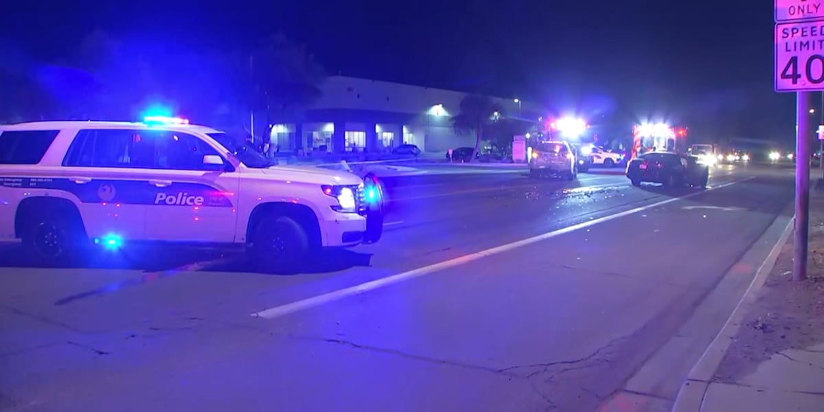 Pedestrian killed in crash in south Phoenix