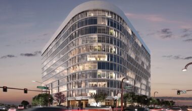 A long-awaited central Phoenix apartment complex known as One Camelback will be completed in about ...