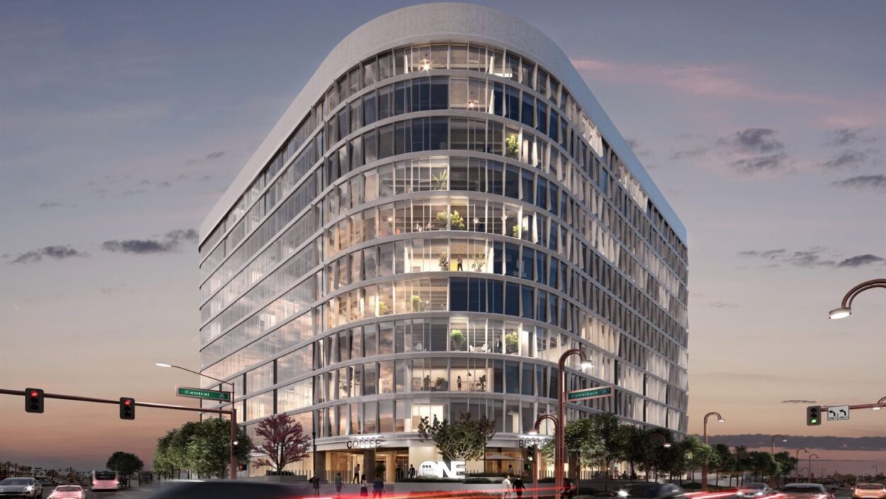 A long-awaited central Phoenix apartment complex known as One Camelback will be completed in about ...