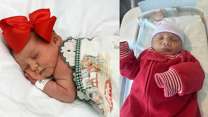 Doctors at Baptist Health help deliver the best Christmas present to several parents