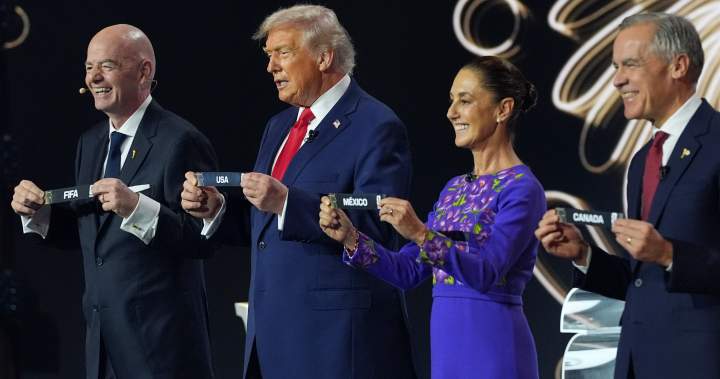 Trump says he will ‘discuss trade’ with Carney, Sheinbaum - National