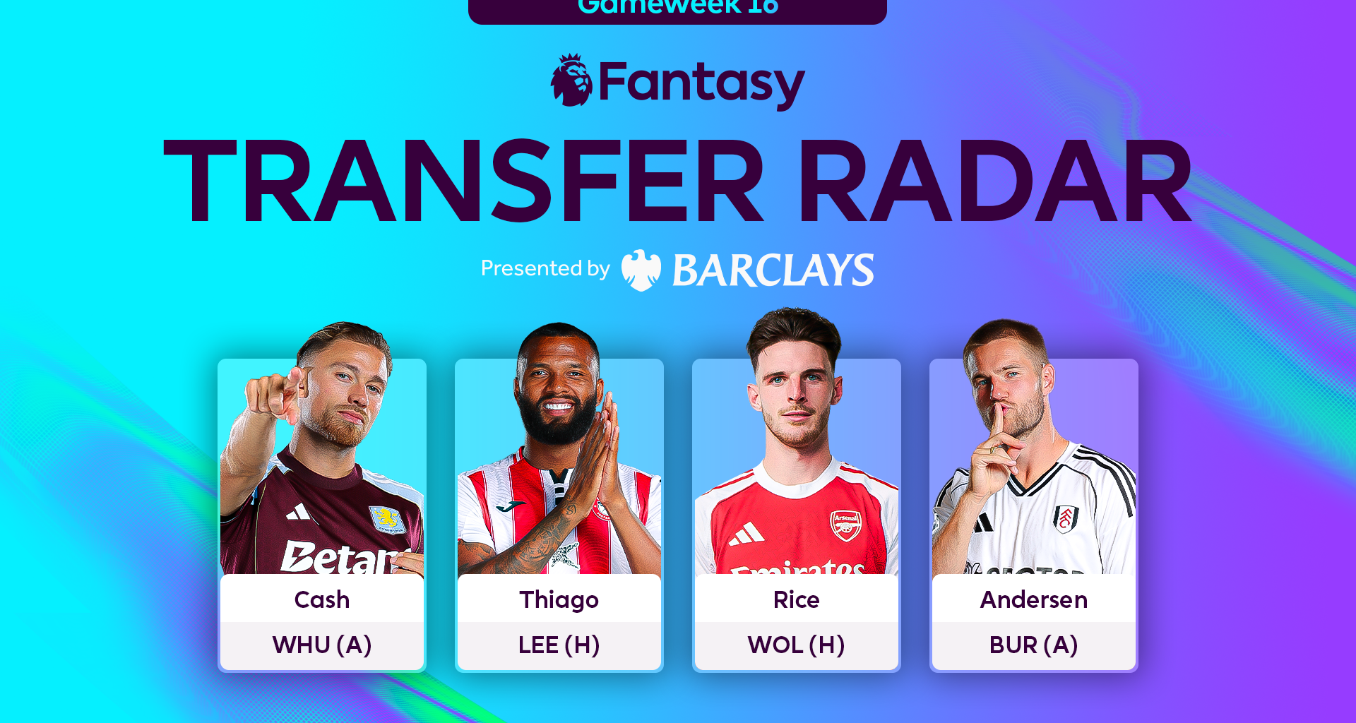 The Scout's FPL Gameweek 16 transfer radar