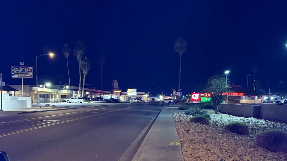The shooting happened in the area of 28th and Larkspur drives, north of Cactus Road.