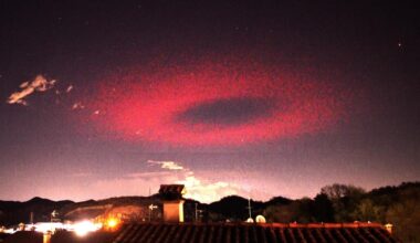 Photographer Captures Incredible Luminous Event Over His Italian Town–For the Second Time (LOOK)