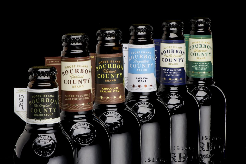 Six beers make up Goose Island's annual Bourbon County Brand Stout release, including a Chicago-exclusive baklava-inspired stout.
