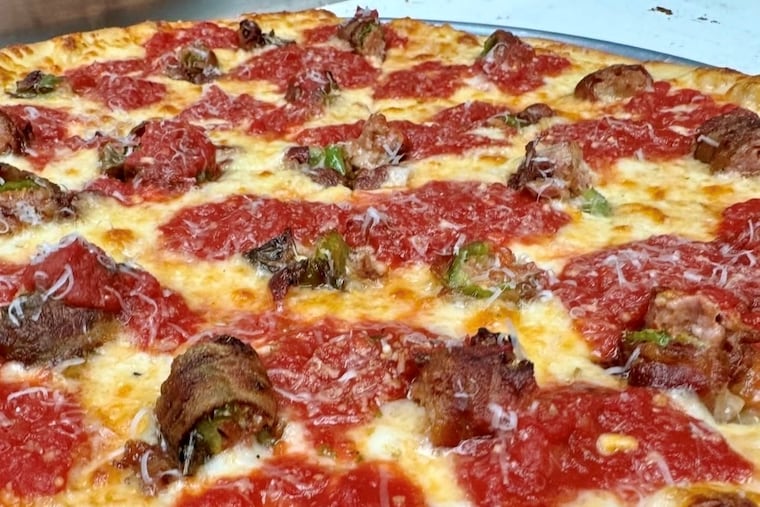 The Honeyroni pizza at Angelina's Pizza, 2700 S. Seventh St.