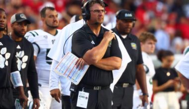 Ohio University fires football coach for cause; personnel file shows previous violation of school policy