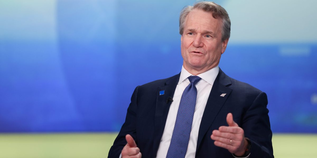 Bank of America's Moynihan says AI's economic benefit is 'kicking in more'