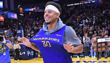 Brothers Steph and Seth Curry teaming up on Warriors