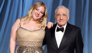 LOS ANGELES, CALIFORNIA - OCTOBER 18: (L-R) Francesca Scorsese and Martin Scorsese attend the 5th Annual Academy Museum Gala at the Academy Museum of Motion Pictures on October 18, 2025 in Los Angeles, California. (Photo by Monica Schipper/GA/The Hollywood Reporter via Getty Images)