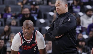 Tyronn Lue rebuts report he was not speaking with Chris Paul: ‘We were talking’