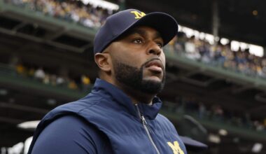 Sherrone Moore had ‘long history of domestic violence’ against Michigan staffer, lawyer alleges