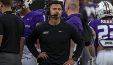 UCLA hiring James Madison head coach Bob Chesney, who would stay with Dukes in CFP: Sources