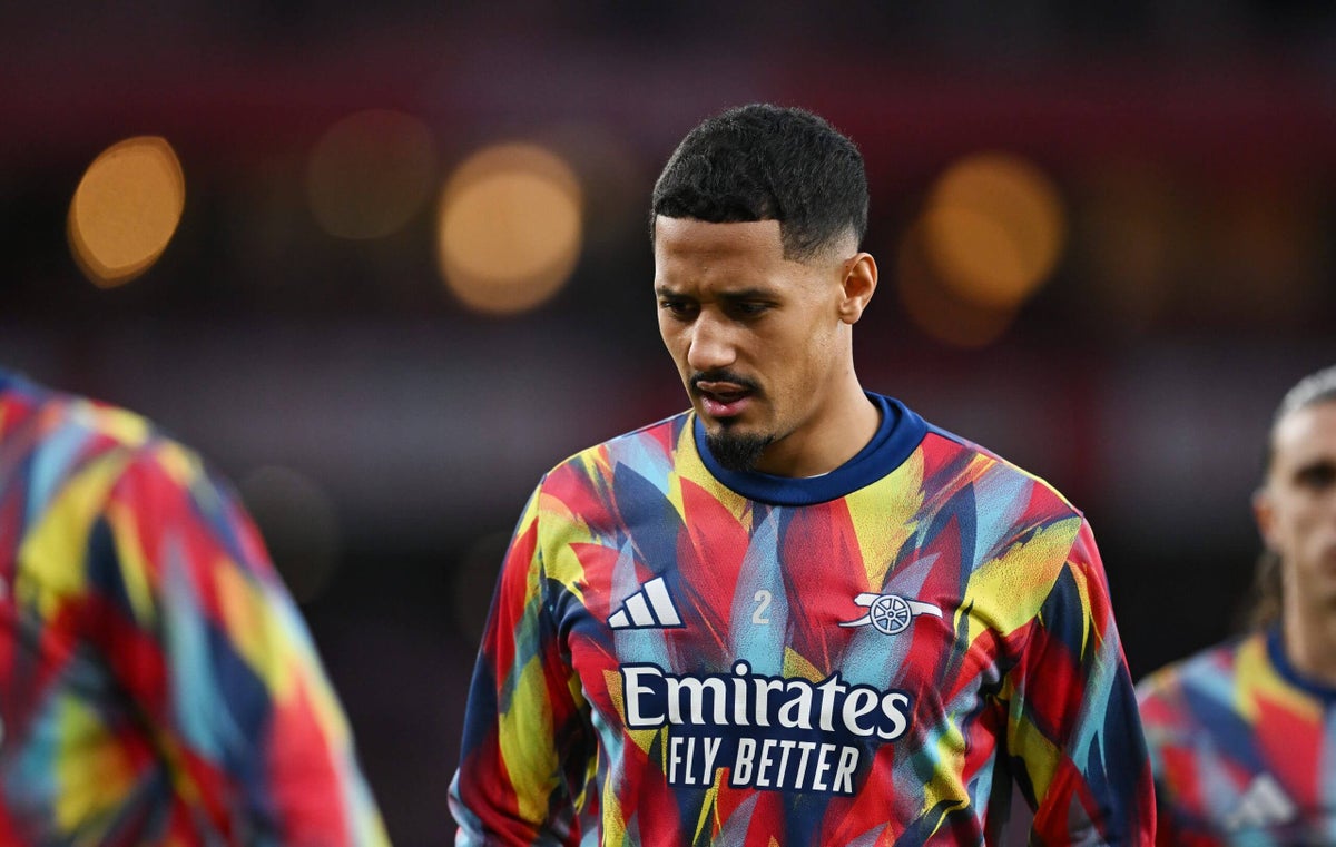 Arsenal’s William Saliba has ankle injury, may miss Wolves visit – Mikel Arteta
