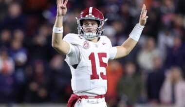 College Football Playoff rankings: Alabama passes Notre Dame; Miami, Texas lurking near top 10