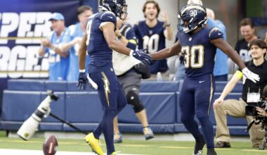 Raiders-Chargers takeaways: L.A. rolls, but Justin Herbert needs procedure on hand