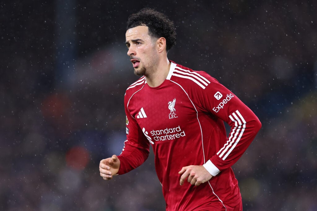 Curtis Jones during Leeds United v Liverpool - Premier League