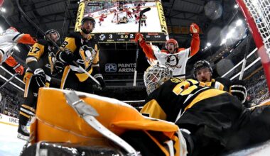 NHL history made as 4 teams tie game in final 15 seconds of regulation