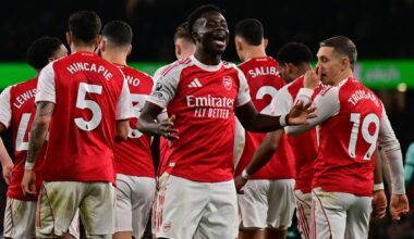 Arsenal 2 Wolves 1 – Own-goal double restores five-point lead for Arteta’s side