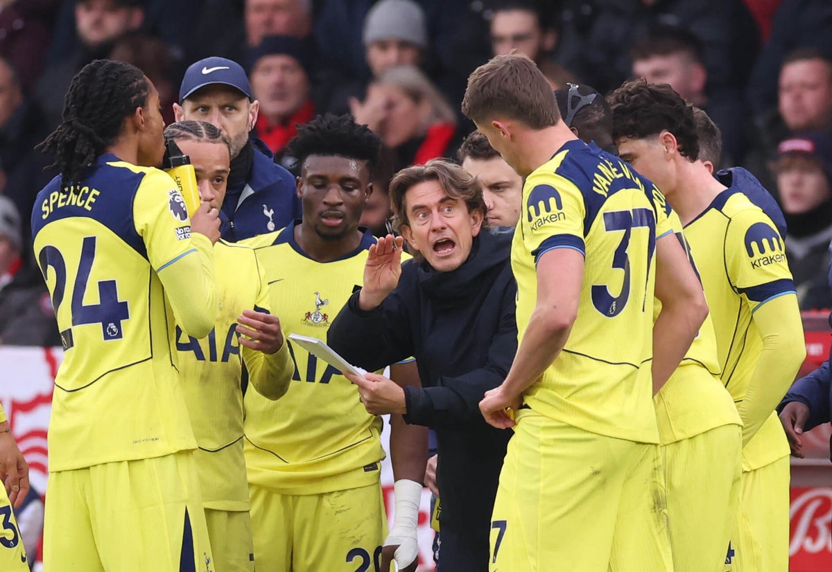 Spurs’ performance at Nottingham Forest was dire for Thomas Frank – and there are no quick fixes