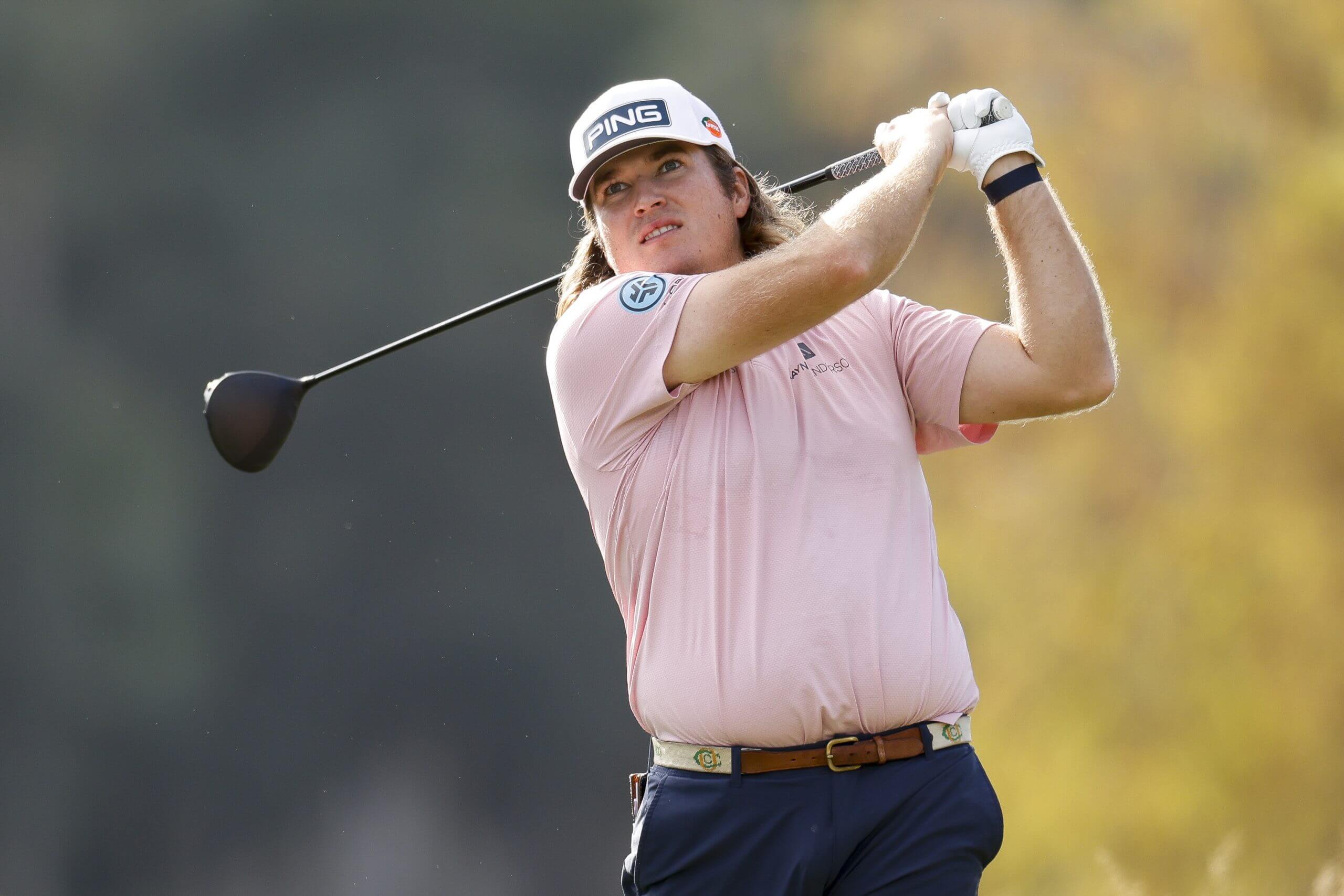 Neal Shipley swings his driver during this month's Grant Thornton Invitational.