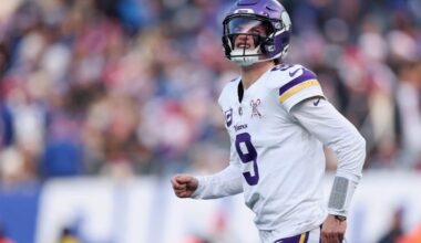 Vikings QB J.J. McCarthy ruled out of game vs. Giants with hand injury