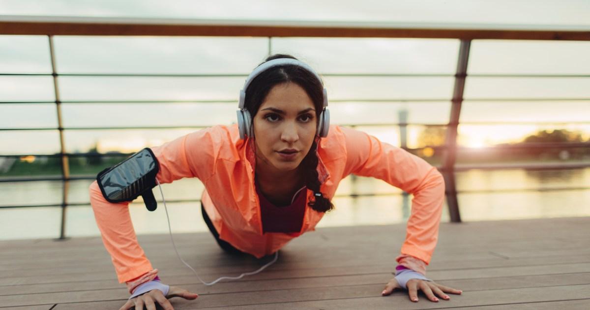 The number of push-ups you should be able to do, according to your age