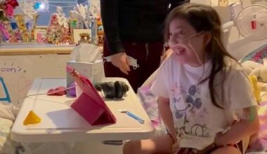 The Moment a Girl Says ‘Daddy, I’m Getting a Heart’ After a Year on the Waiting List