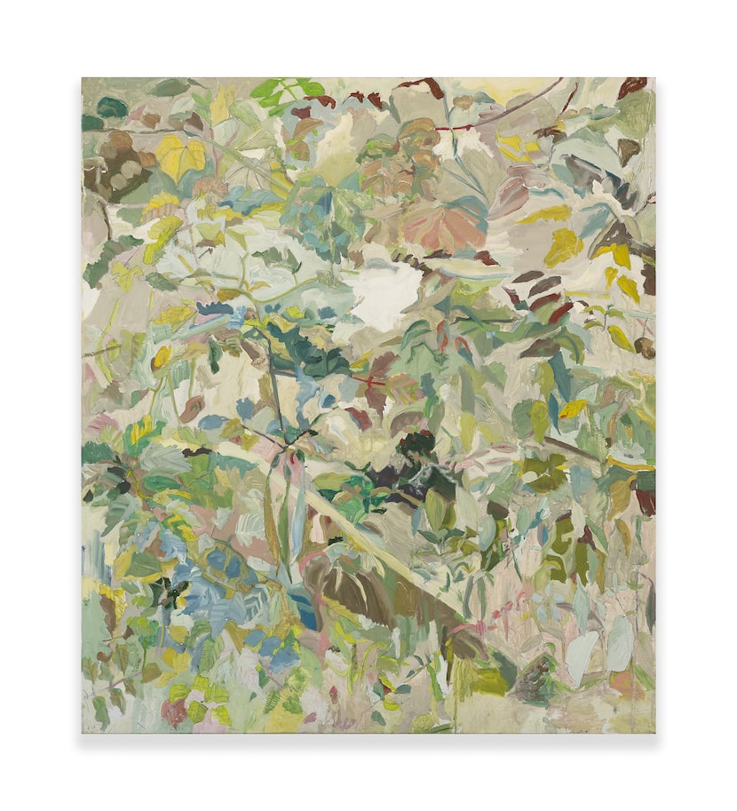 Erika Huddleston's "Painter's Garden II" is on display at Artspace111 in Fort Worth.
