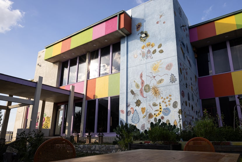 The Goldmark Cultural Center and community garden on Monday, Nov. 17, 2025, in Dallas.