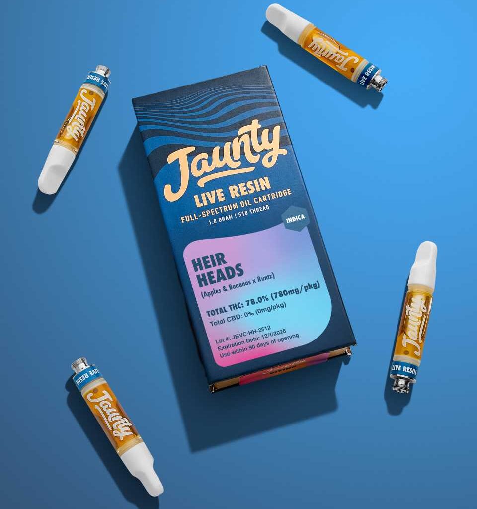 New York cannabis brand Jaunty launches new line of live resin vapes, continuing mission to bring affordability and transparency to the industry